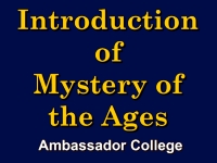 Listen to Introduction of Mystery of the Ages