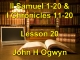 Lesson 20 - II Samuel 1-20 & I Chronicles 11-20