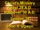 Lesson 30 - Christ's Ministry Feast 29 A.D. - Passover 30 A.D.