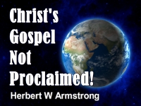 Listen to Christ's Gospel Not Proclaimed!