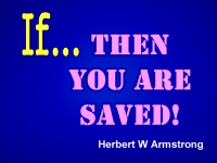 Listen to If... Then You Are Saved!
