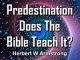 Predestination - Does The Bible Teach It?