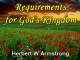 Requirements for God's Kingdom