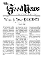 Beware of False Brethren!
Good News Magazine
January 1960
Volume: Vol IX, No. 1