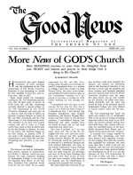 God's GOVERNMENT Works!
Good News Magazine
February 1959
Volume: Vol VIII, No. 2