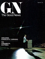 Questions & Answers
Good News Magazine
February 1974
Volume: Vol XXIII, No. 2