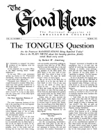 God's Sacred Calendar
Good News Magazine
March 1953
Volume: Vol III, No. 3