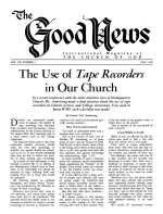Greatest PASSOVER in Modern Times!
Good News Magazine
May 1958
Volume: Vol VII, No. 5