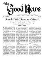 Greatest PASSOVER Ever!
Good News Magazine
May 1960
Volume: Vol IX, No. 5