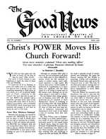 Don't Deceive Yourself!
Good News Magazine
July 1962
Volume: Vol XI, No. 7