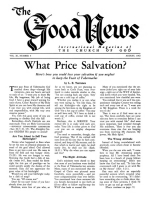 Church, Children and CONFUSION!
Good News Magazine
August 1962
Volume: Vol XI, No. 8