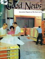 John's Gospel - Written for US
Good News Magazine
August 1966
Volume: Vol XV, No. 8