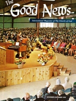 SPIRITUAL PITFALLS How YOU Can AVOID Them
Good News Magazine
November-December 1970
Volume: Vol XIX, No. 5