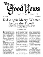 WHY God Revealed Sabbaths to Israel
Good News Magazine
December 1952
Volume: Vol II, No. 12
