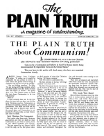 HOW TO BE Saved!
Plain Truth Magazine
January-February 1949
Volume: Vol XIV, No.1
Issue: 