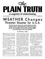 Now REVEALED  the Book of REVELATION
Plain Truth Magazine
January 1955
Volume: Vol XX, No.1
Issue: 