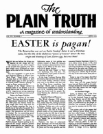 TWO DEFINITIONS of sin
Plain Truth Magazine
April 1950
Volume: Vol XV, No.3
Issue: 
