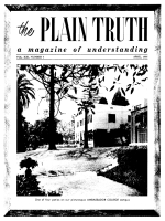 Can it be BROKEN?
Plain Truth Magazine
April 1956
Volume: Vol XXI, No.4
Issue: 