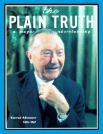 The Tragedy of Our POLLUTED PLANET!... and what Bible prophecy reveals will be done to solve the problem.
Plain Truth Magazine
May 1967
Volume: Vol XXXII, No.5
Issue: 