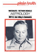 WATERGATE AND THE VIETNAM DEBACLE
Plain Truth Magazine
May 3, 1975
Volume: Vol XL, No.8
Issue: 