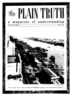 What Is the HOLY SPIRIT?
Plain Truth Magazine
June 1956
Volume: Vol XXI, No.6
Issue: 
