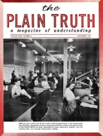 The LISTENING POST of the World
Plain Truth Magazine
September 1959
Volume: Vol XXIV, No.9
Issue: 
