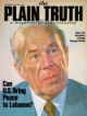Plain Truth Magazine
September-October 1982
Volume: Vol 47, No.8
Issue: 