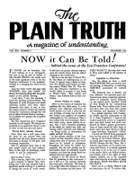 Heart to Heart Talk With the Editor
Plain Truth Magazine
December 1948
Volume: Vol XIII, No.6
Issue: 