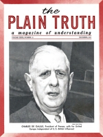 Don't Let Life HAPPEN!
Plain Truth Magazine
December 1964
Volume: Vol XXIX, No.12
Issue: 