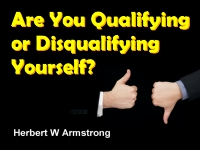 Listen to  Are You Qualifying or Disqualifying Yourself?
