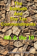 The Sabbath And The Ten Commandments