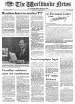 Worldwide News February 28, 1977 Headlines