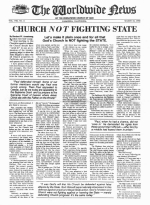 Church Not Fighting State