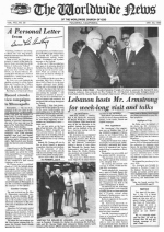 Worldwide News October 01, 1973 Headlines