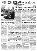 Worldwide News November 07, 1977 Headlines