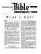 Lesson 14 - What Is Man?
