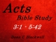Acts 3:1 - 5:42