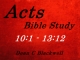 Acts 10:1 - 13:12
