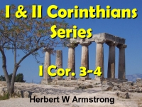 Listen to  I Corinthians 3-4