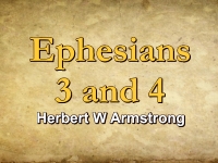 Listen to  Ephesians 3 and 4