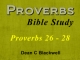 Proverbs 26 - 28