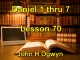 Lesson 70 - Daniel 1 thru 7