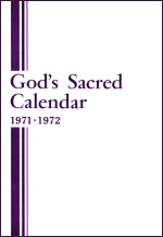 God's Sacred Calendar 71-72