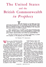 The United States and the British Commonwealth in Prophecy