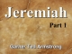Jeremiah - Part 1