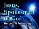 Jesus, Spokesman of God