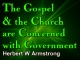 The Gospel and the Church are Concerned with Government