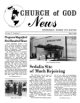 Church of God News - Church of God News April 1963 Headlines