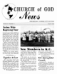 Church of God News - Church of God News August 1963 Headlines