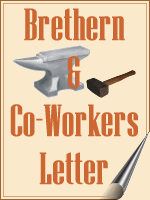 September 12, 1985 - Brethren & Co-Workers Letter